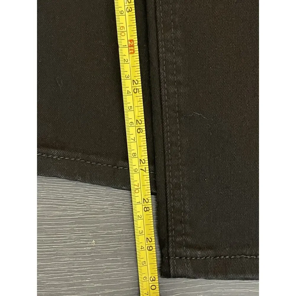 New Levis 541 Taper Jeans 42 x 30 Soft Black Stretch Measure 44/30